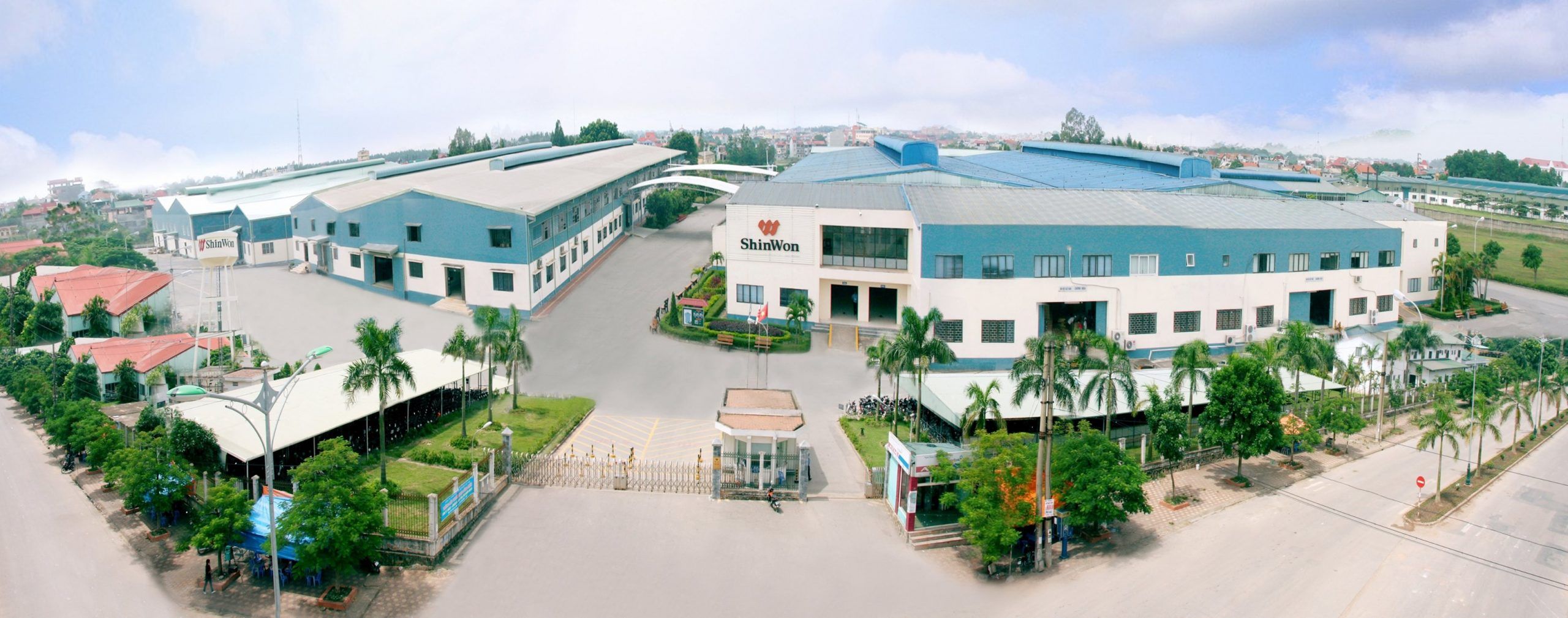 Dự án nhà máy sản xuất Công ty TNHH Shinwon Ebenezer Việt Nam.